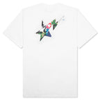 ABC Camo Crazy Bape Sta Logo Tee - White