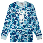 ABC Camo College L/S Tee - Blue