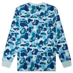 ABC Camo College L/S Tee - Blue
