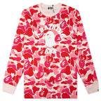 ABC Camo College L/S Tee - Pink