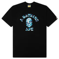 ABC Camo College Tee - Black/Blue