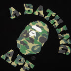 ABC Camo College Tee - Black/Green
