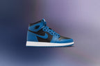 Air Jordan 1 Retro High OG (GS) "Marina Blue" - Dark Marina Blue/Black