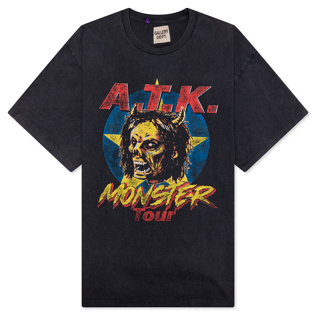 ATK Monster Tour Tee - Vintage Black