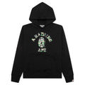 Abc Camo College Pullover Hoodie - Black