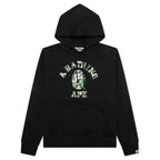 Abc Camo College Pullover Hoodie - Black