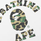 Abc Camo College Tee - White/Green