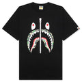 ABC Camo Shark Tee - Black/Green