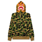 Abc Camo Tiger Full Zip Hoodie - Green