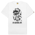 ABC Camo By Bathing Ape Tee - White/Grey