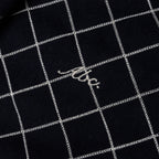 Abc. Diamond Chain Stitch Quilted Wool Zipper Breakaway Pants - Navy