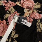 Abc. Floral Jacquard Waterproof Shorts - Black