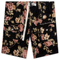Abc. Floral Jacquard Waterproof Shorts - Black