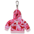 ABC Camo Pullover Hoodie Key Chain - Pink