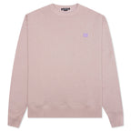 Crew Neck Sweatshirt - Violet/Pink/Melange