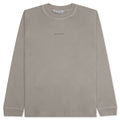 Logo L/S T-Shirt - Oyster Grey