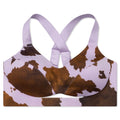 adidas Originals x Ivy Park Cut Out Bra - AOP Cow Hide/Purple