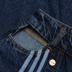 adidas Originals x Ivy Park Denim Snap Pants - Dark Denim