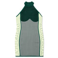 adidas Originals x Ivy Park Knitted Logo Dress - Dark Green/Green Tint