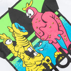 adidas Originals x Jeremy Scott Tee - White/Solar Green