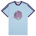 adidas Originals x Kerwin Frost Ringer Tee - Clear Sky