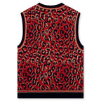 adidas Originals x Wales Bonner Knit Vest - Collegiate Navy/Magic Beige/Better Scarlet