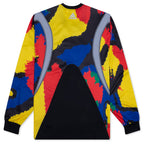 adidas Originals x Brain Dead L/S Jersey - Black/Eqt Yellow