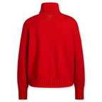 adidas Originals x Ivy Park Turtle Neck Crop Sweater - Power Red