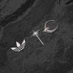 adidas Originals x Thug Club Woven Track Top - Black/Silver Metallic