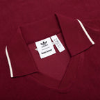 adidas Originals x Wales Bonner Terry Polo - Collegiate Burgundy