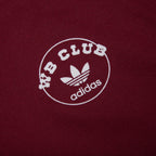 adidas Originals x Wales Bonner Track Hoodie - Collegiate Burgundy