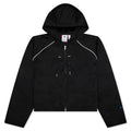 adidas Originals x Wales Bonner Women's Satin Hoodie - Black