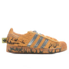 adidas Originals x Hellstar Superstar II 'Creamsicle' - Hazy Orange/Silver Metallic/Core Black