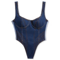adidas Originals x Ivy Park Denim Bodysuit - Dark Denim