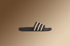 adidas Originals x Wales Bonner Adilette - Dark Brown/Wonder White/Night Brown