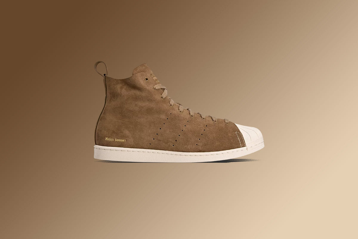 adidas Originals x Wales Bonner Superstar Hi - Supplier Colour/Core White/Night Brown