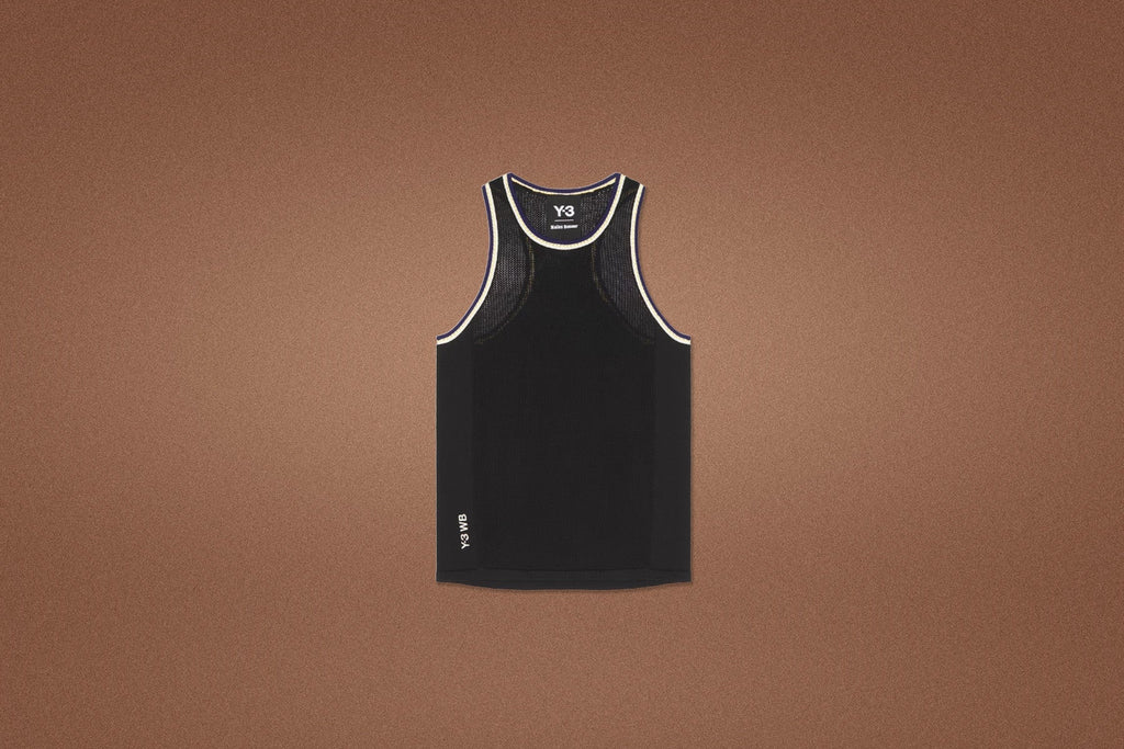 adidas Y-3 x Wales Bonner Women's Y3 Knitted Tank - Black