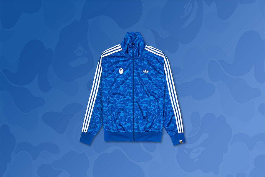 adidas Originals x BAPE Track Jacket All Over Print - Blue