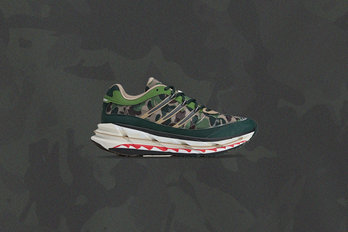 adidas Originals x BAPE Adistar Hrmy - Hemp/Iron Metallic/Off White