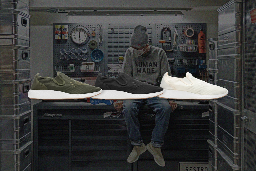 adidas Originals x Human Made Slipon Pure - White