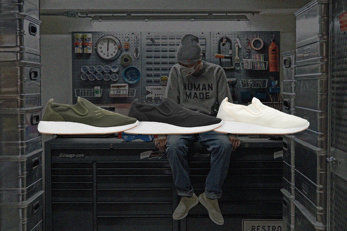adidas Originals x Human Made Slipon Pure - White