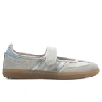 adidas Originals x Liberty London Women's Samba Jane - Chalk Pearl/Silver Metallic/Chalk White