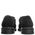 Adrian Snaffle - Black Napped Suede/Beige Contrast Hair On