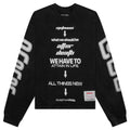 After Death CVA L/S Tee - Jet Black
