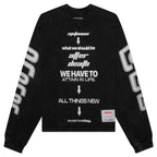 After Death CVA L/S Tee - Jet Black