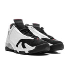 Air Jordan 14 Retro (GS) - White/Varsity Red/Black/Metallic Silver