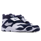 Air Diamond Turf 'Cowboys' - White/College Navy/Metallic Silver