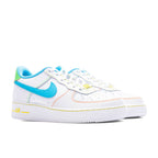 Air Force 1 LV8 BG (GS) - White/Baltic Blue/Action Green
