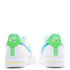 Air Force 1 LV8 BG (GS) - White/Baltic Blue/Action Green