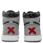 Air Jordan 1 Hi OG "Rebellionaire" - Black/White/Particle Grey